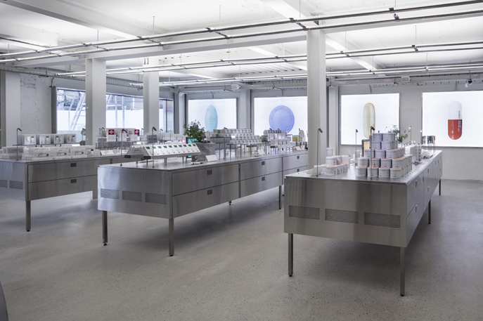 Dr. Jart Flagship Store by Betwin Space Design, Seoul. Photography by Yong-joon Choi