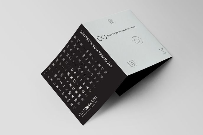 Culturavision branding created by Red Pepper, Russia
