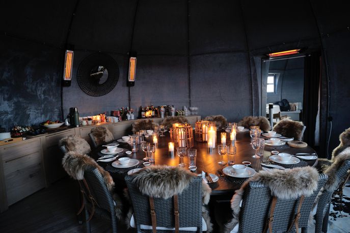 Whichaway Camp by White Desert, Antartica