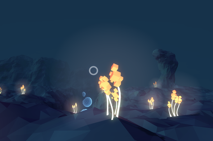 Deep virtual reality meditation game by Owen LL Lewis, Ireland