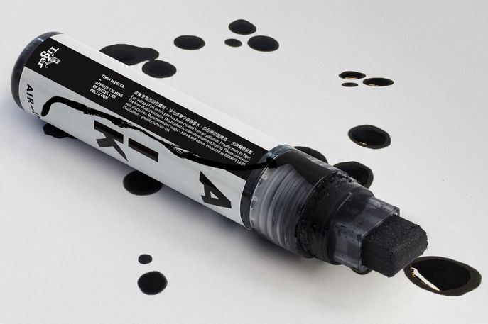 Air Ink by Graviky and Tiger Beer, Hong Kong