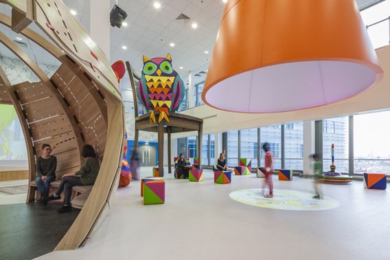 Playtime at The Royal London's Children Hospital