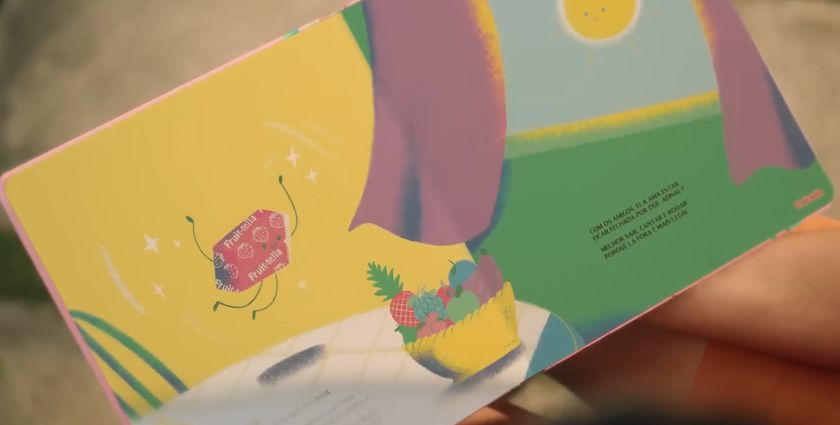 Fruittella encourages outdoor play with sun-activated storybook