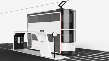 Covid-19: A driverless tram for social distancing