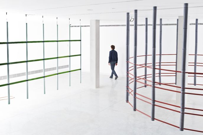 17 Screens by Ronan and Erwan Bouroullec at the Tel Aviv Museum of Art, Israel
