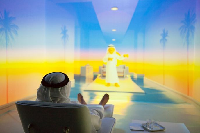 Caring Machines by Tellart at Museum of the Future, Dubai