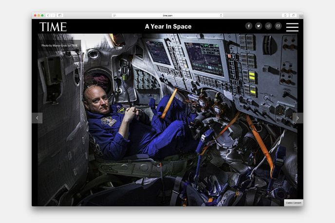 A Year in Space by Lexus and Time, US