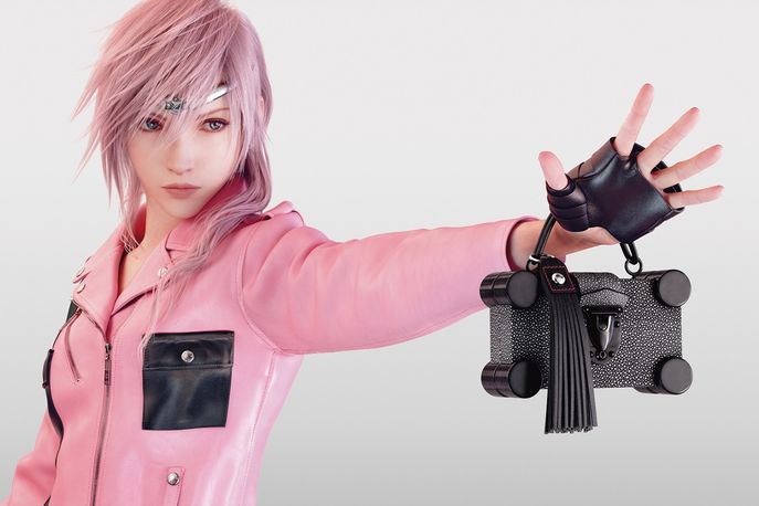 Lightning: A Virtual Heroine by Tetsuya Nomura, Louis Vuitton Series 4, Global