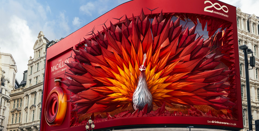 The Macallan celebrates 200 years with hero films and 3D billboards