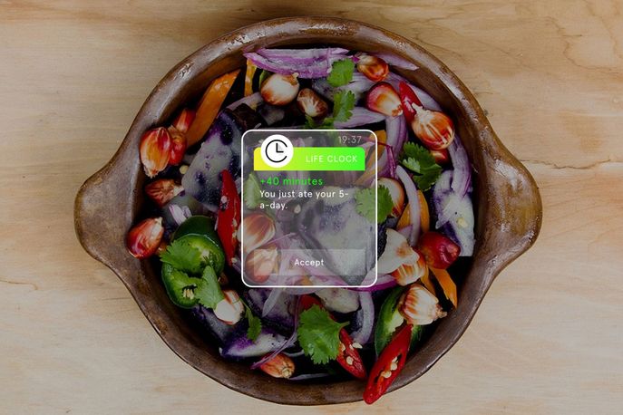 Life Clock App by rehabstudio, London