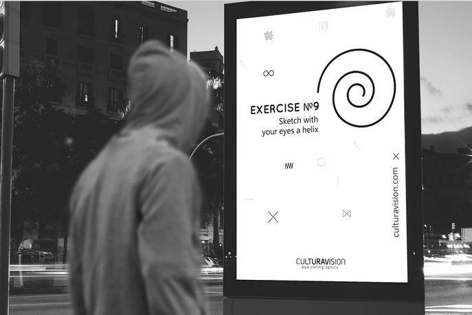 Culturavision branding created by Red Pepper, Russia