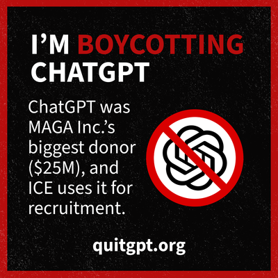 QuitGPT is an organisation encouraging people around the world to quit ChatGPT, Global