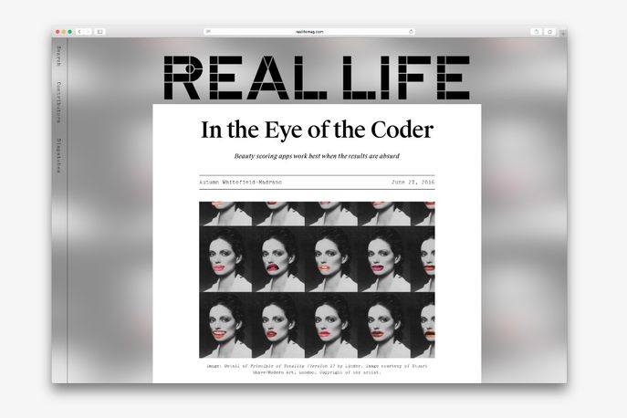 Real Life magazine by Snapchat, Global