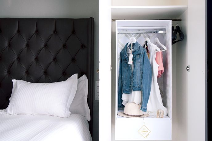 Mini Fashion Bar by Pimkie at Banks Boutique Hotel, Antwerp