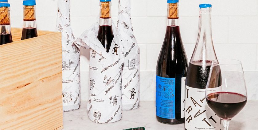 Olssøn Barbieri playfully rebrands a Bordeaux winery