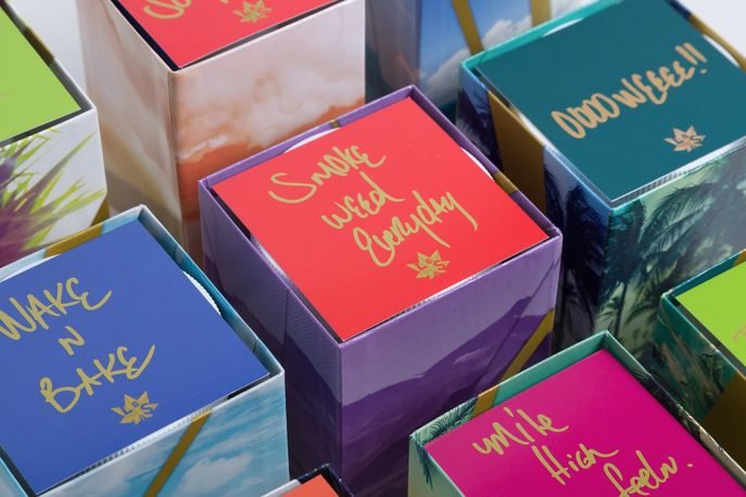Leafs by Snoop designed by Pentagram, US
