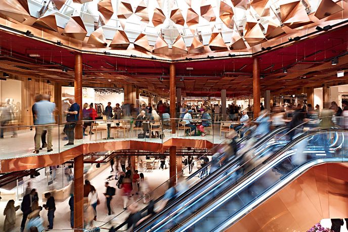 Paleet mall, Oslo. Photography by Einar Aslaksen