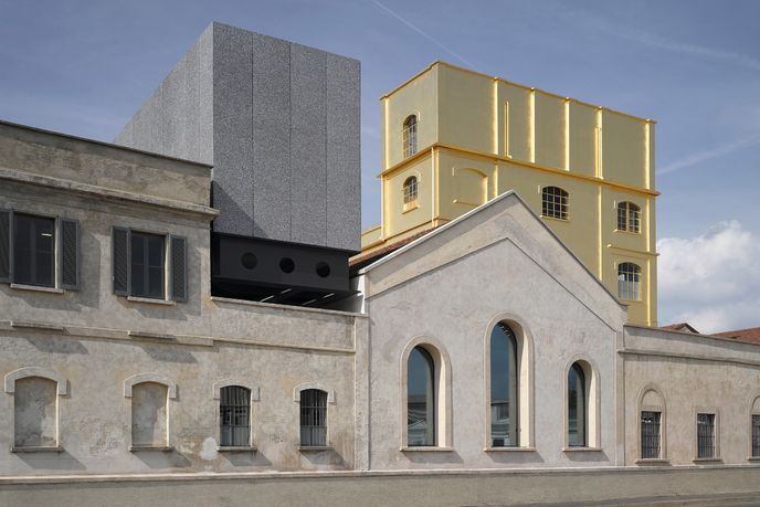 Fondazione Prada designed by OMA architects, Milan