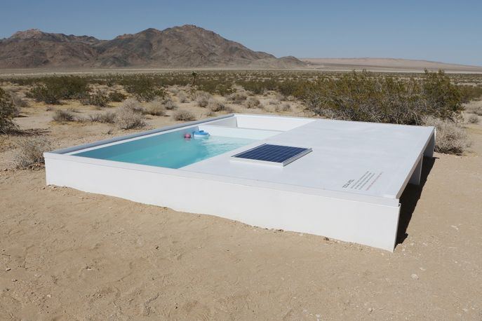 Social Pool by  Alfredo Barsuglia, Mojave Desert, CA