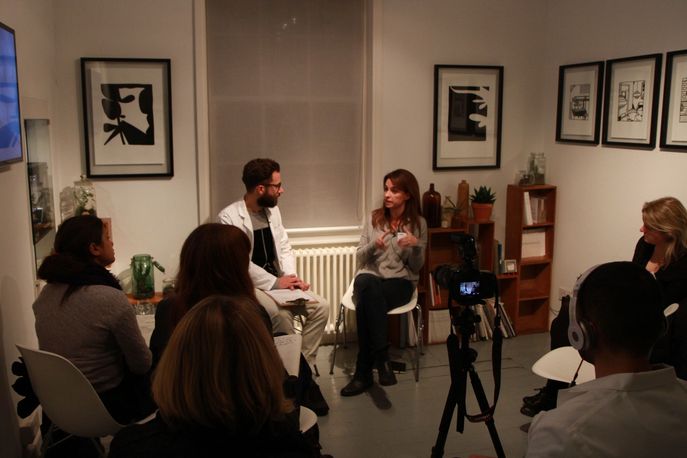 Anna James, Flat Age Society Networking Evening