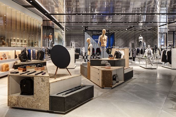 Personal Shopping suite at Harvey Nichols by Virgile and Partners, Birmingham