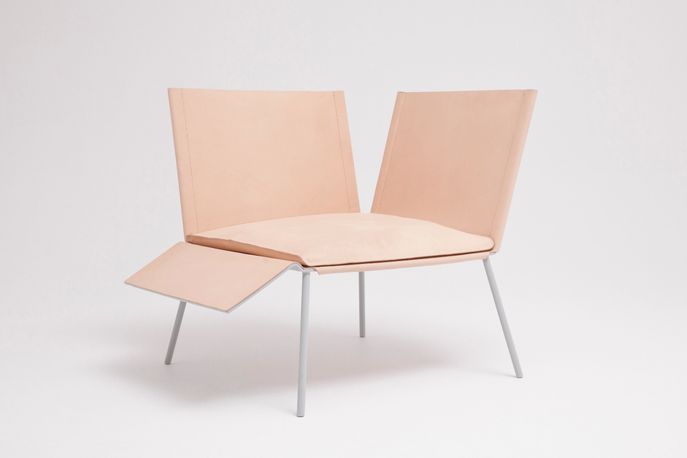 Saddle Chair by Thom Fougere Studio at Stockholm Design Week, Sweden