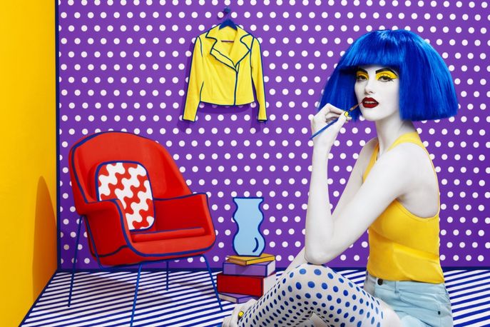 Aïzone autumn / winter 15 campaign created by Sagmeister & Walsh, Beirut