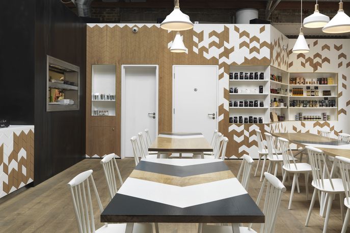Cornerstone Cafè by Paul Crofts, London