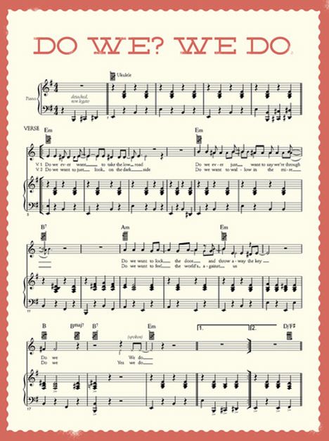 Song Reader by Beck