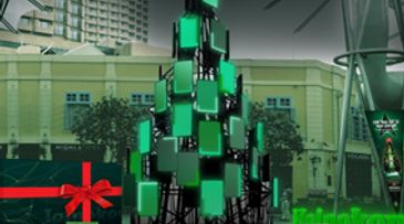 Festivi-tree: Heineken spreads Christmas message