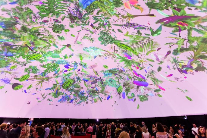 Collective Reality installation by Artsy, Soundcloud and Faena Art, Miami