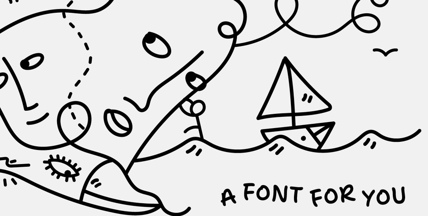 Artist Shantell Martin re-imagines Comic Sans font