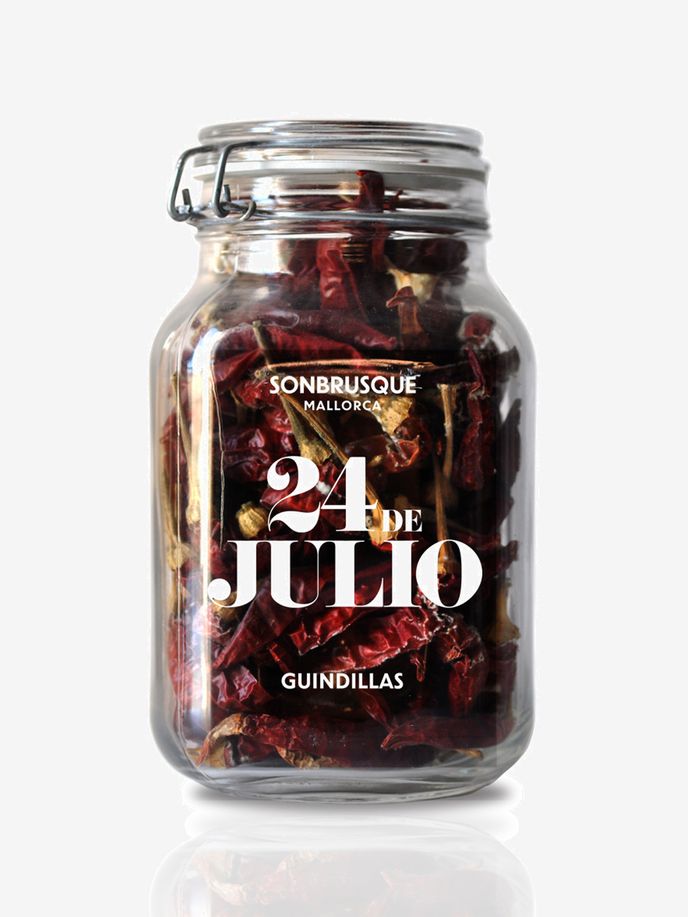 Son Brusque packaging by Astrid Stavro Studio and Grafica, Spain