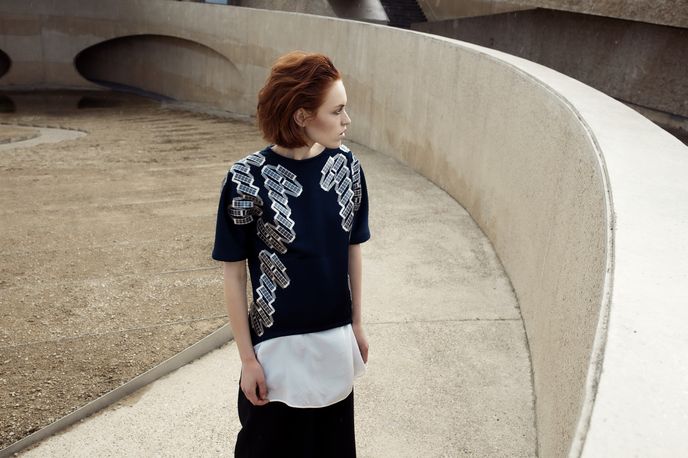 The Solar Shirt by Pauline van Dongen and Holst Centre, Netherlands. Photography by Liselotte Fleur