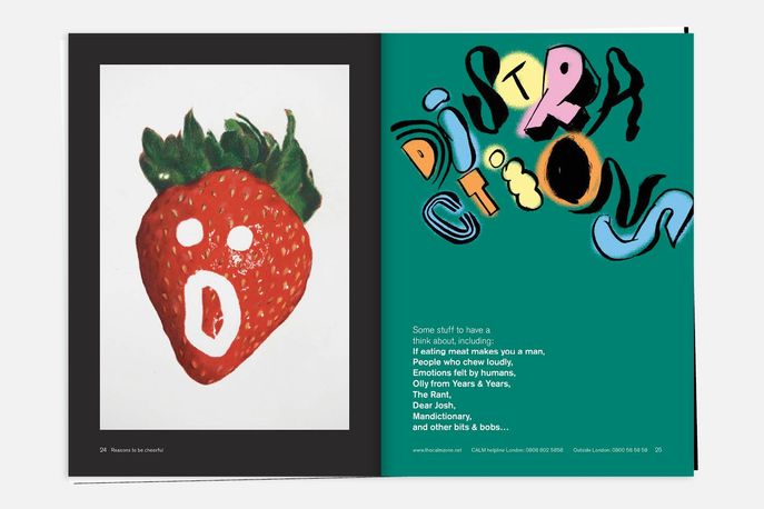 CALMzine by CALM, creative direction Jamie McIntyre