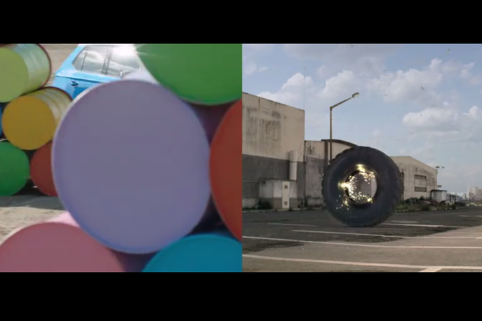 Fight For Attention by 18 Feet & Rising for Skoda, London
