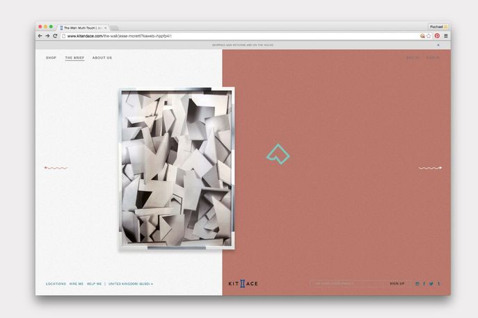 The Wall by Jesse Moretti for Kit & Ace, Global