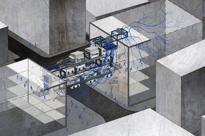Retail Terrorism / Symbiotic Relationships by Corrine Guo at the Royal College of Art, London