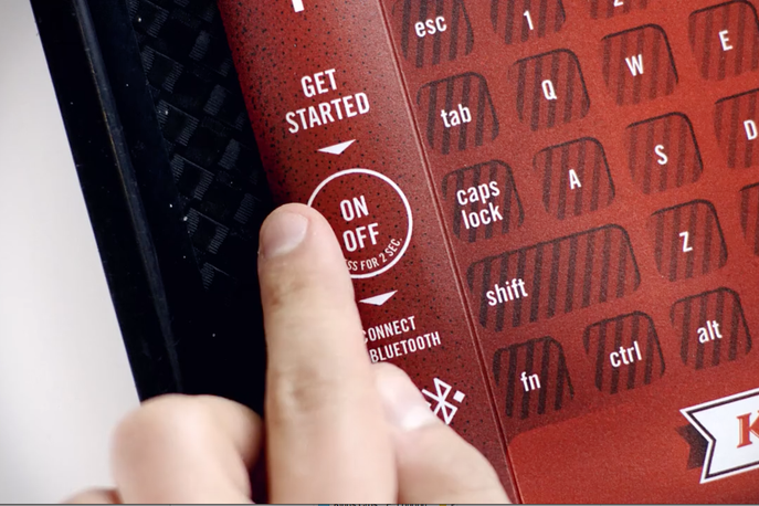 Tray Typer by Serviceplan for KFC, Germany