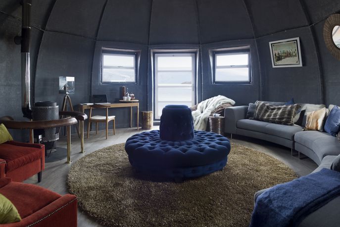 Whichaway Camp by White Desert, Antartica