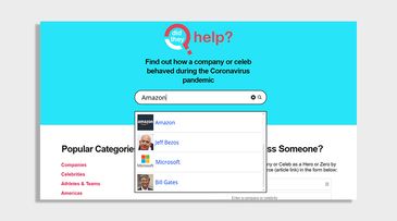 Covid-19: Did They Help? supports pandemic callout culture