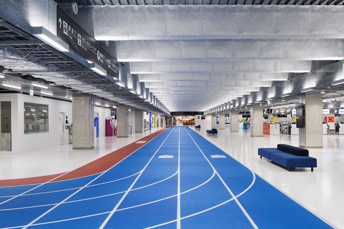 Narita Airport by interior designers Party featuring Muji, Tokyo