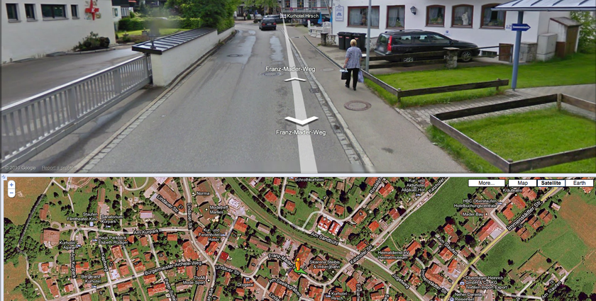Germany takes a dim view of Google mapping