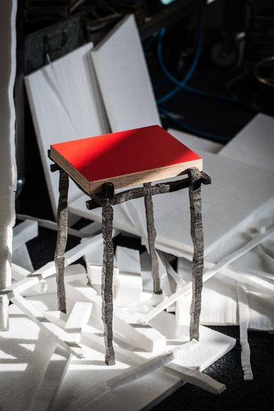 Klaas Kuiken EPS stool. photo by JW Kaldenbach