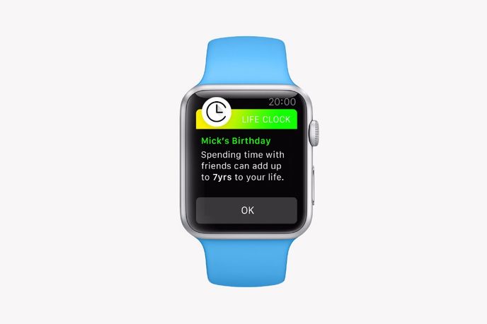 Life Clock App by rehabstudio, London