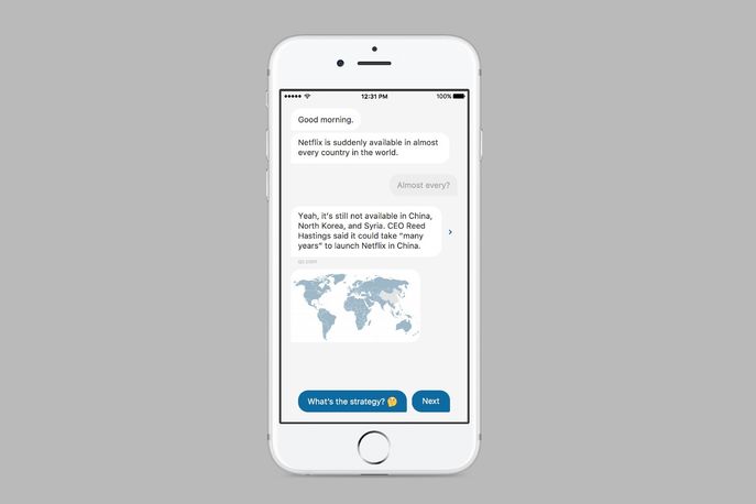 Quartz news app