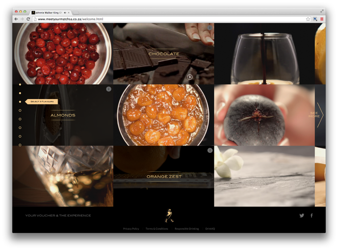 Meet your match by Johnnie Walker