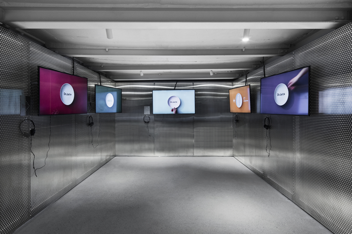 Dr. Jart Flagship Store by Betwin Space Design, Seoul. Photography by Yong-joon Choi