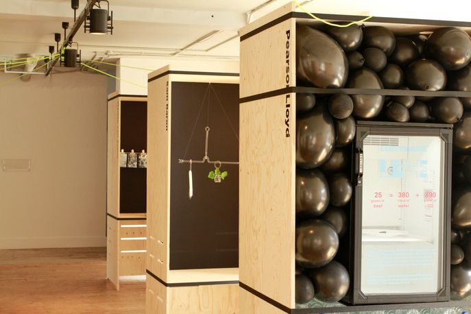 2°C exhibition by Disegno and Universal Design Studio at The Aram Gallery, London. Photography by Chris Tang.