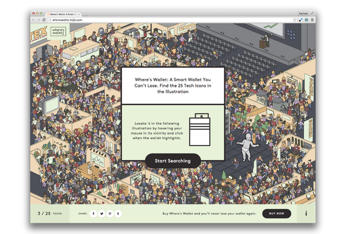 Where's Wallet? campaign by Harry Bloom for MIJLO, Netherlands